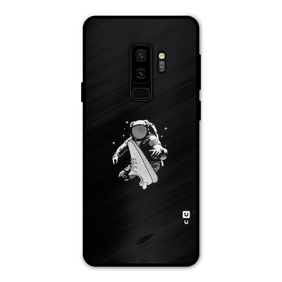 Space Shoe Metal Back Case for Galaxy S9 Plus