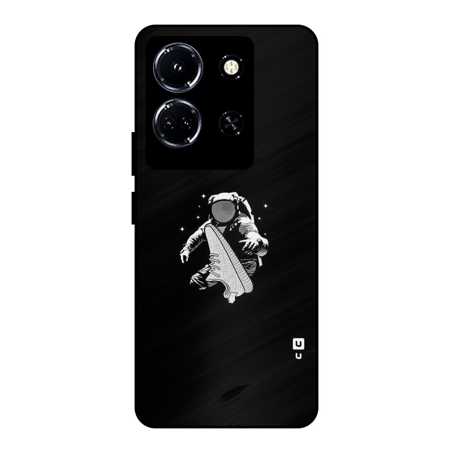 Space Shoe Metal Back Case for Infinix Note 30 5G