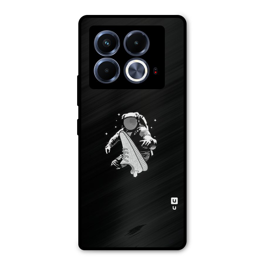 Space Shoe Metal Back Case for Infinix Note 40 5G