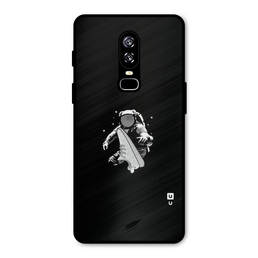 Space Shoe Metal Back Case for OnePlus 6