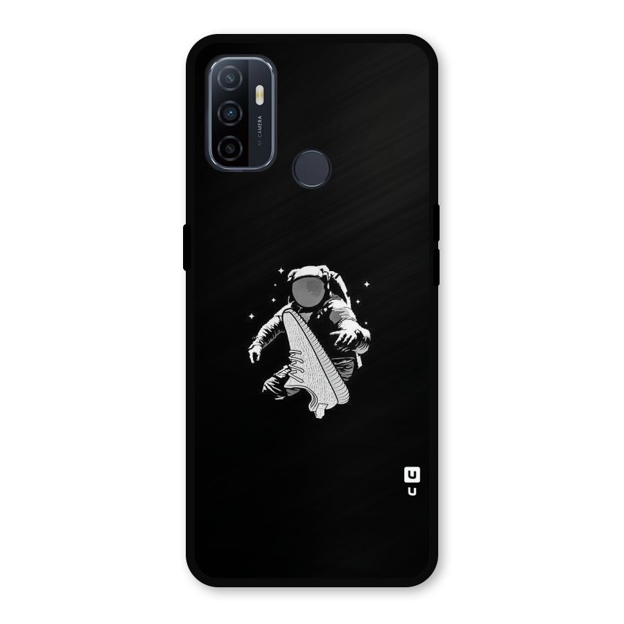 Space Shoe Metal Back Case for Oppo A53