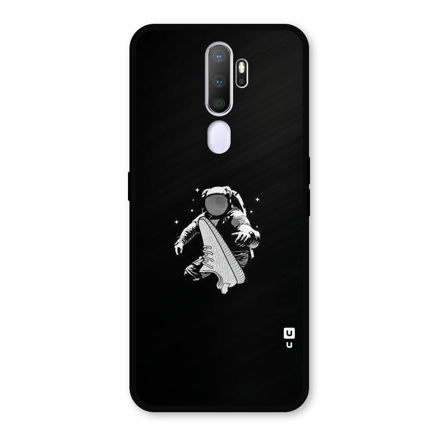 Space Shoe Metal Back Case for Oppo A9 (2020)