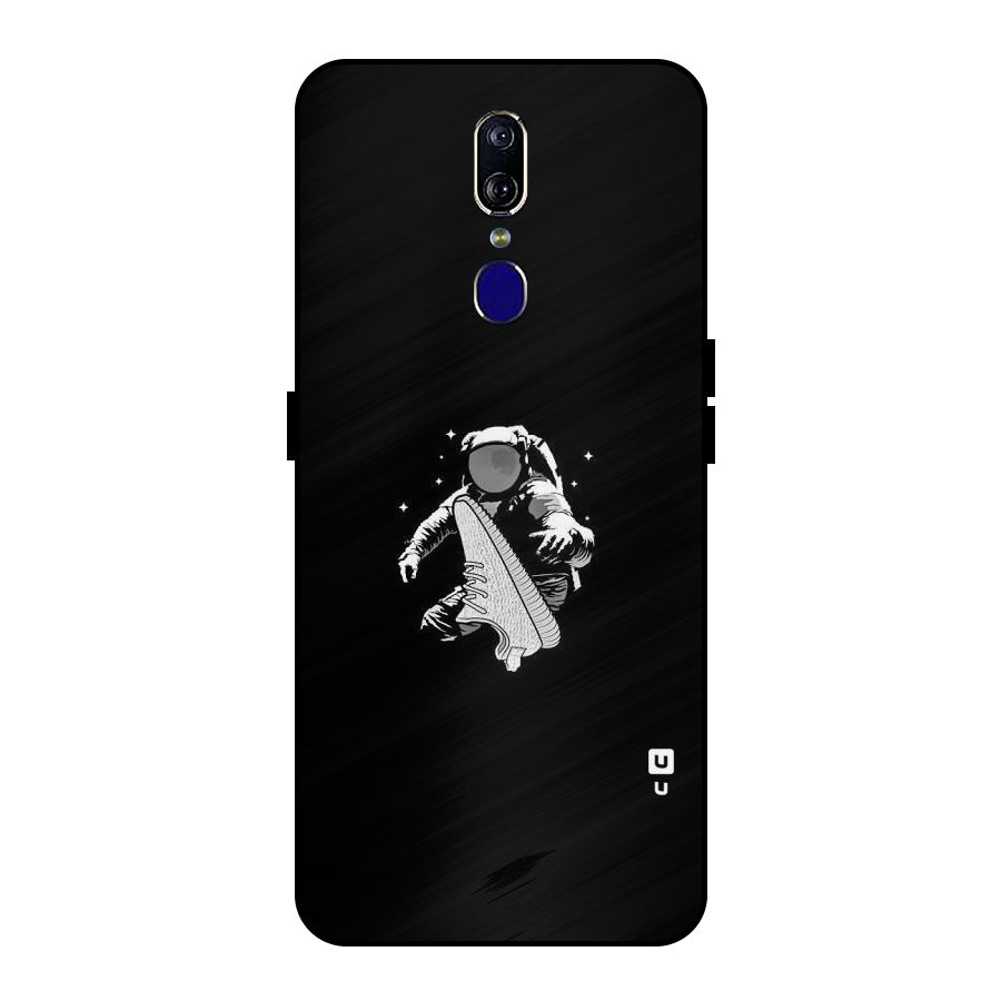 Space Shoe Metal Back Case for Oppo F11