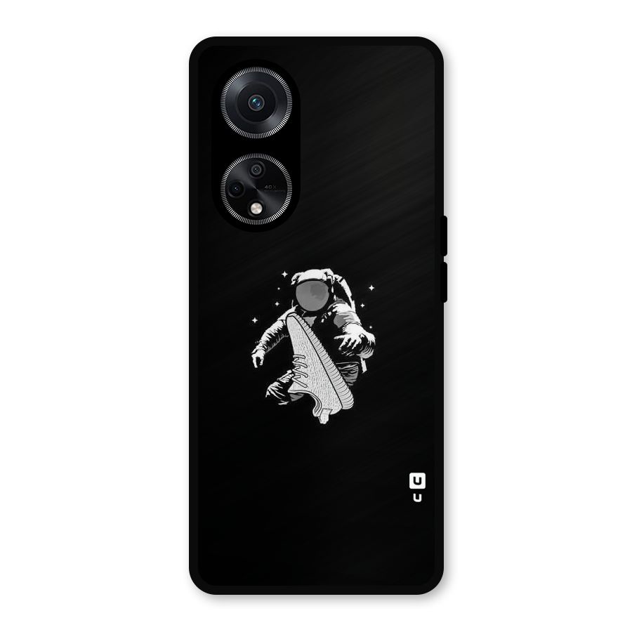 Space Shoe Metal Back Case for Oppo F23