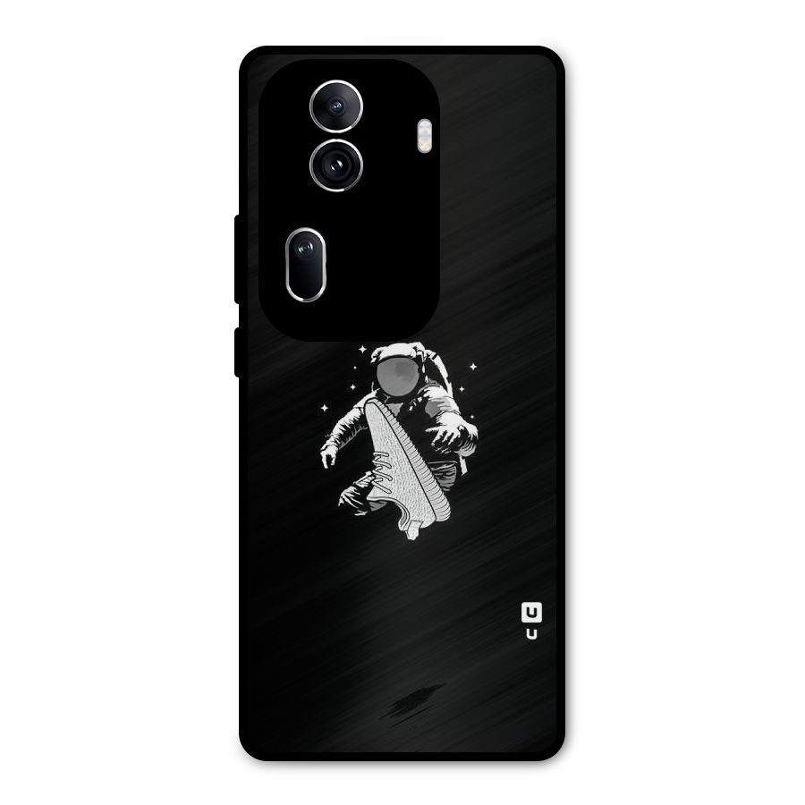 Space Shoe Metal Back Case for Oppo Reno11 Pro 5G