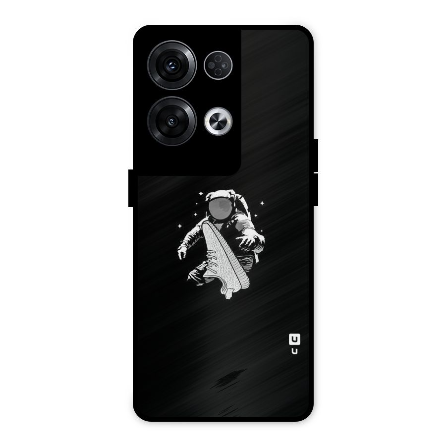 Space Shoe Metal Back Case for Oppo Reno8 Pro 5G