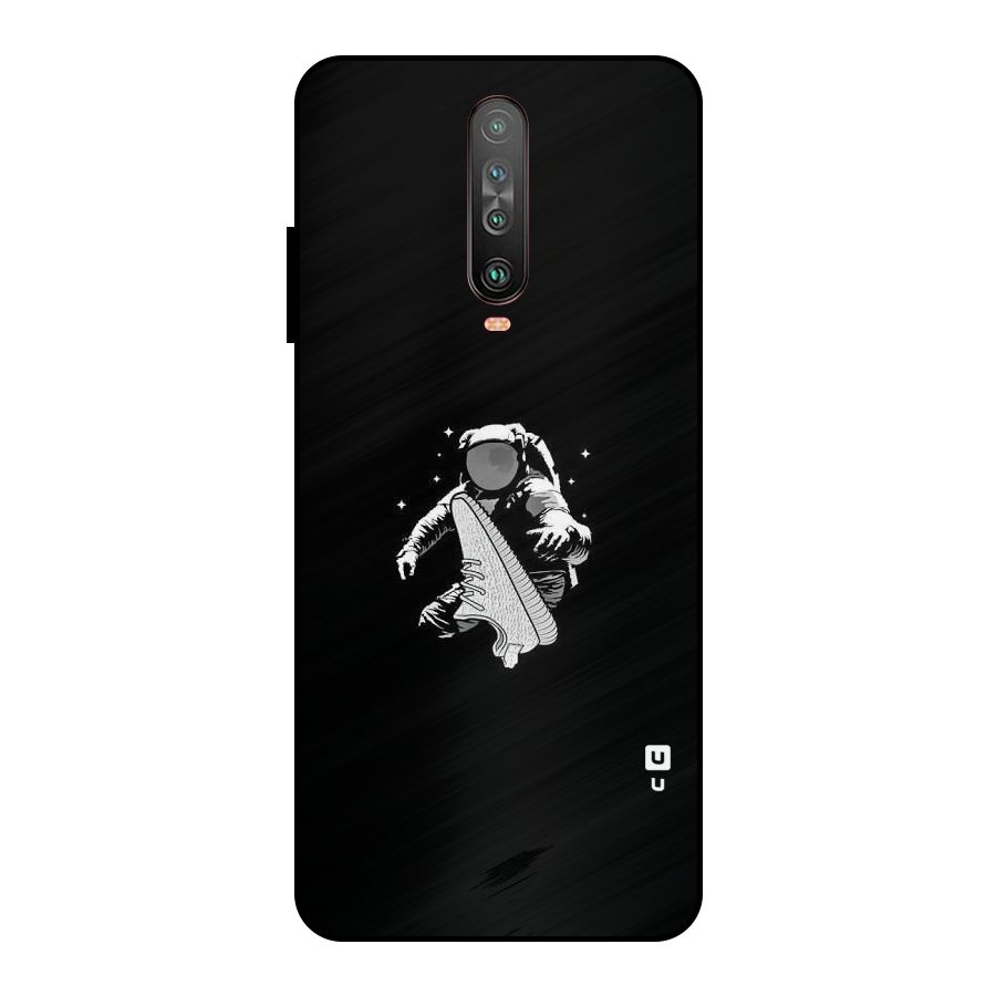 Space Shoe Metal Back Case for Poco X2