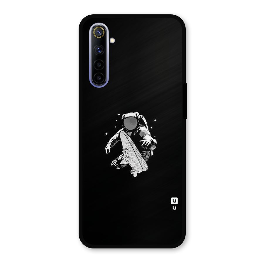 Space Shoe Metal Back Case for Realme 6