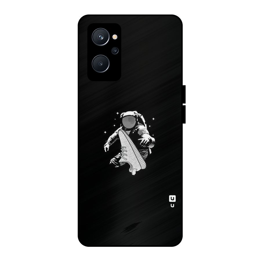 Space Shoe Metal Back Case for Realme 9i 5G