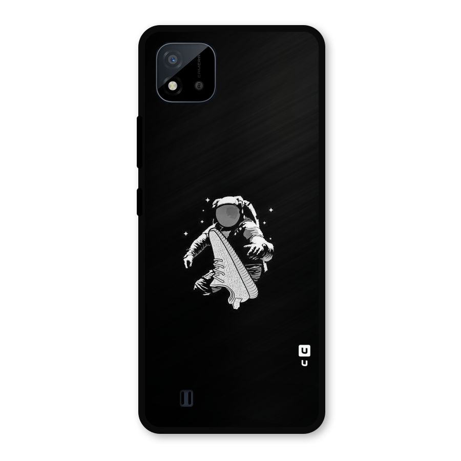 Space Shoe Metal Back Case for Realme C11 2021