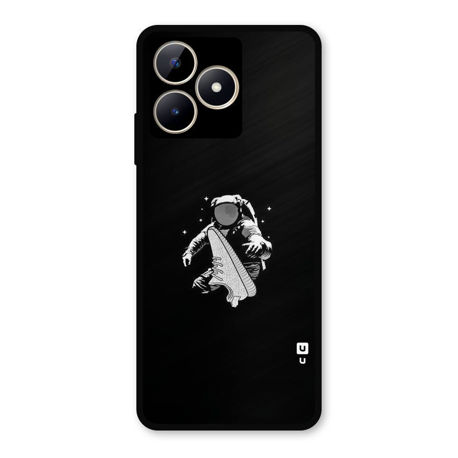 Space Shoe Metal Back Case for Realme C53