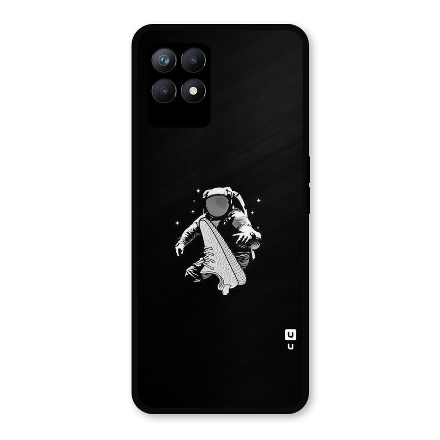 Space Shoe Metal Back Case for Realme Narzo 50