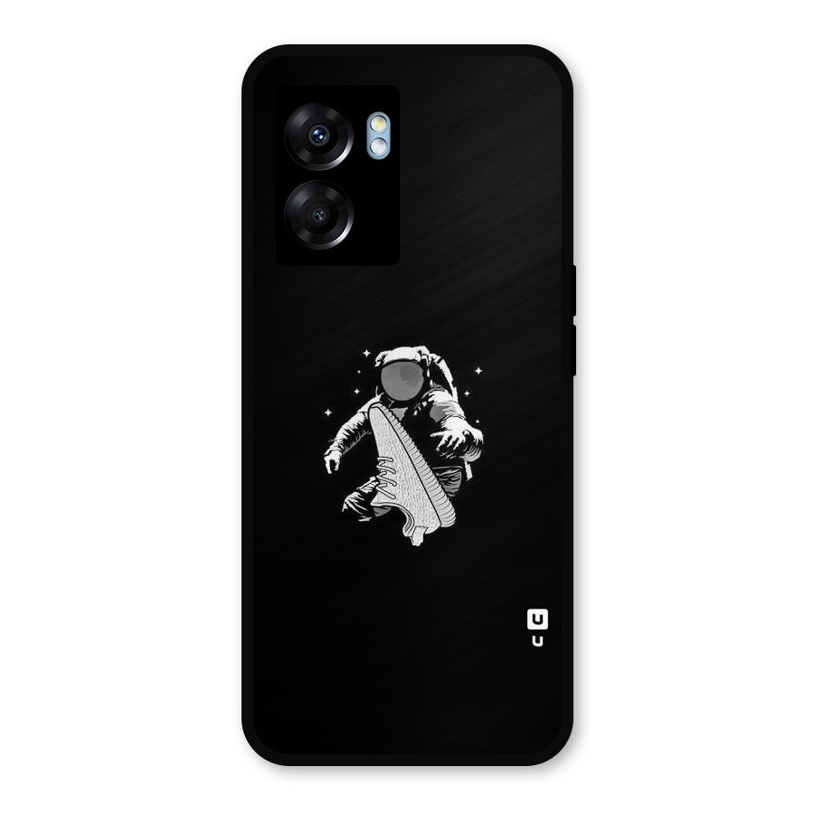 Space Shoe Metal Back Case for Realme Narzo 50 5G