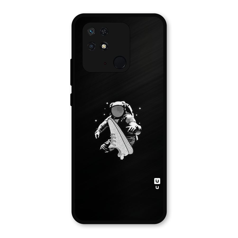 Space Shoe Metal Back Case for Redmi 10 Power
