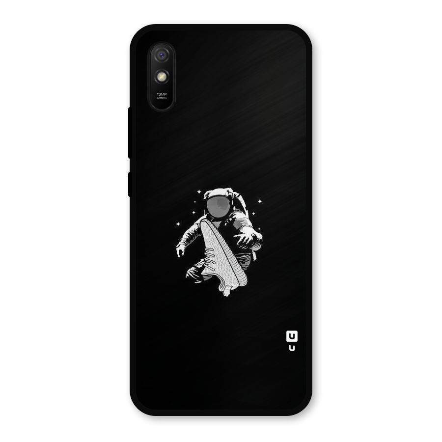 Space Shoe Metal Back Case for Redmi 9a