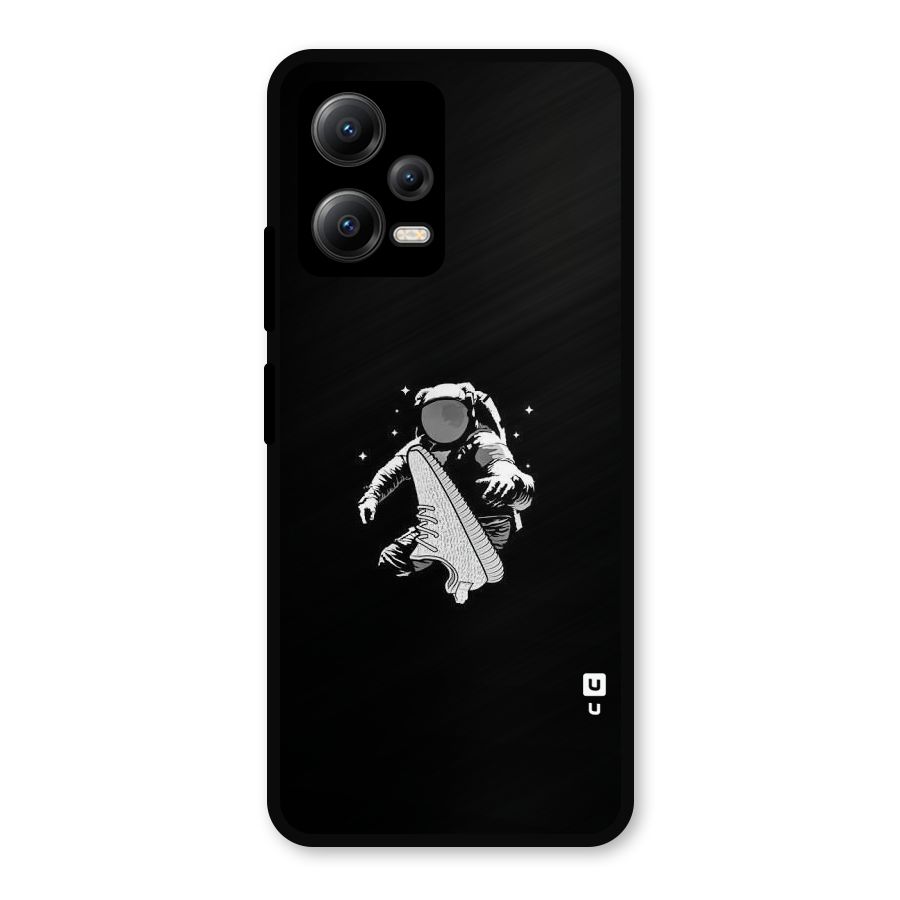 Space Shoe Metal Back Case for Redmi Note 12 5G