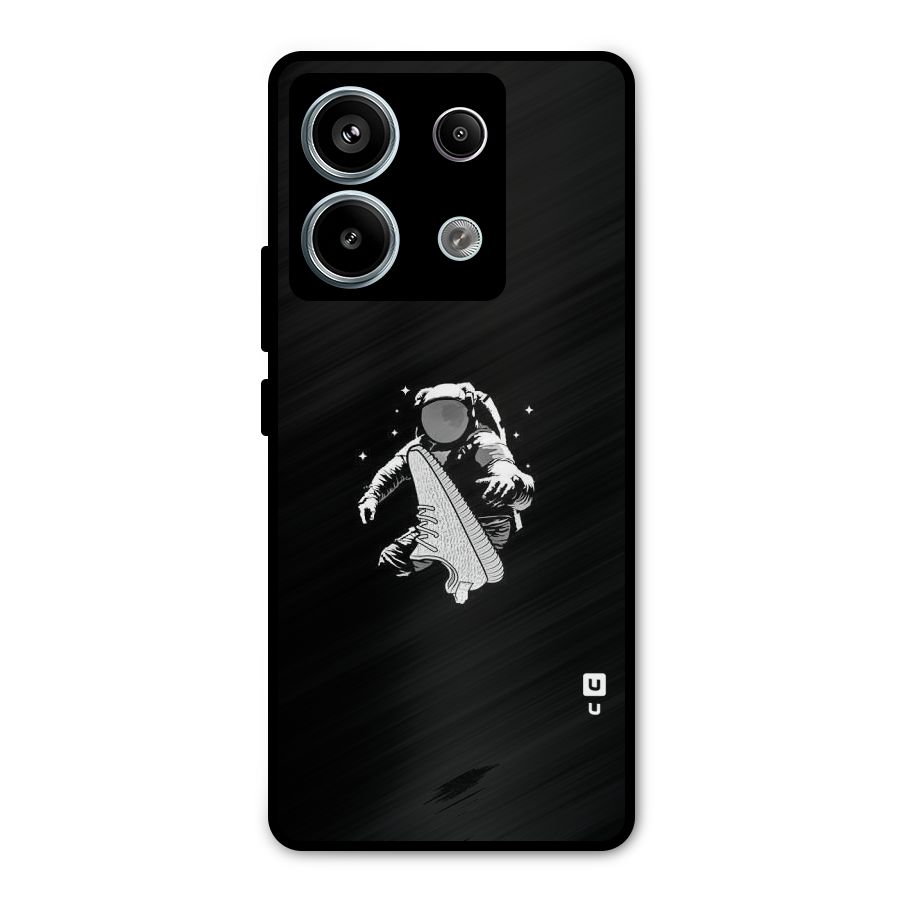 Space Shoe Metal Back Case for Redmi Note 13 Pro 5G