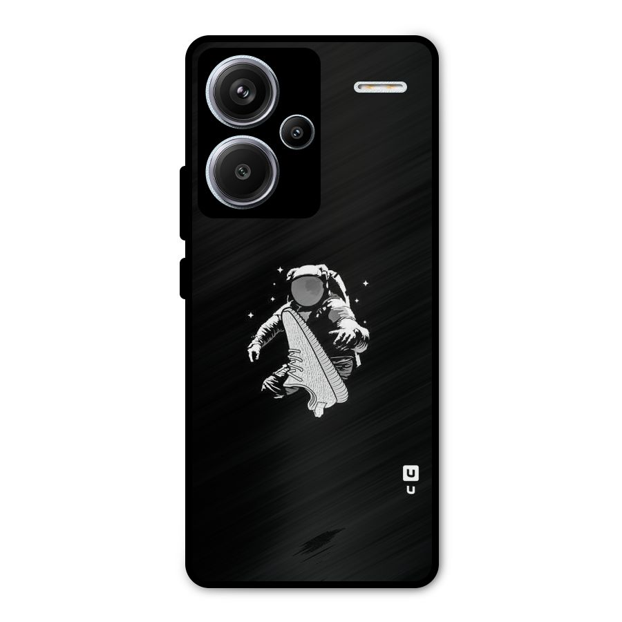 Space Shoe Metal Back Case for Redmi Note 13 Pro Plus