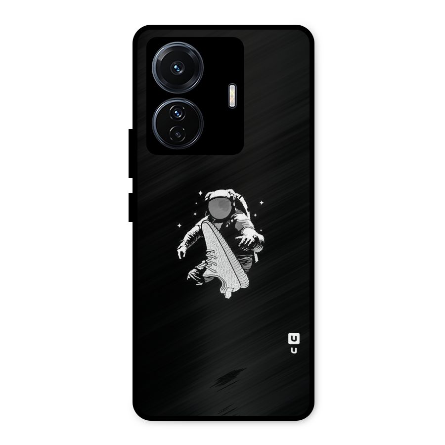 Space Shoe Metal Back Case for Vivo T1 Pro