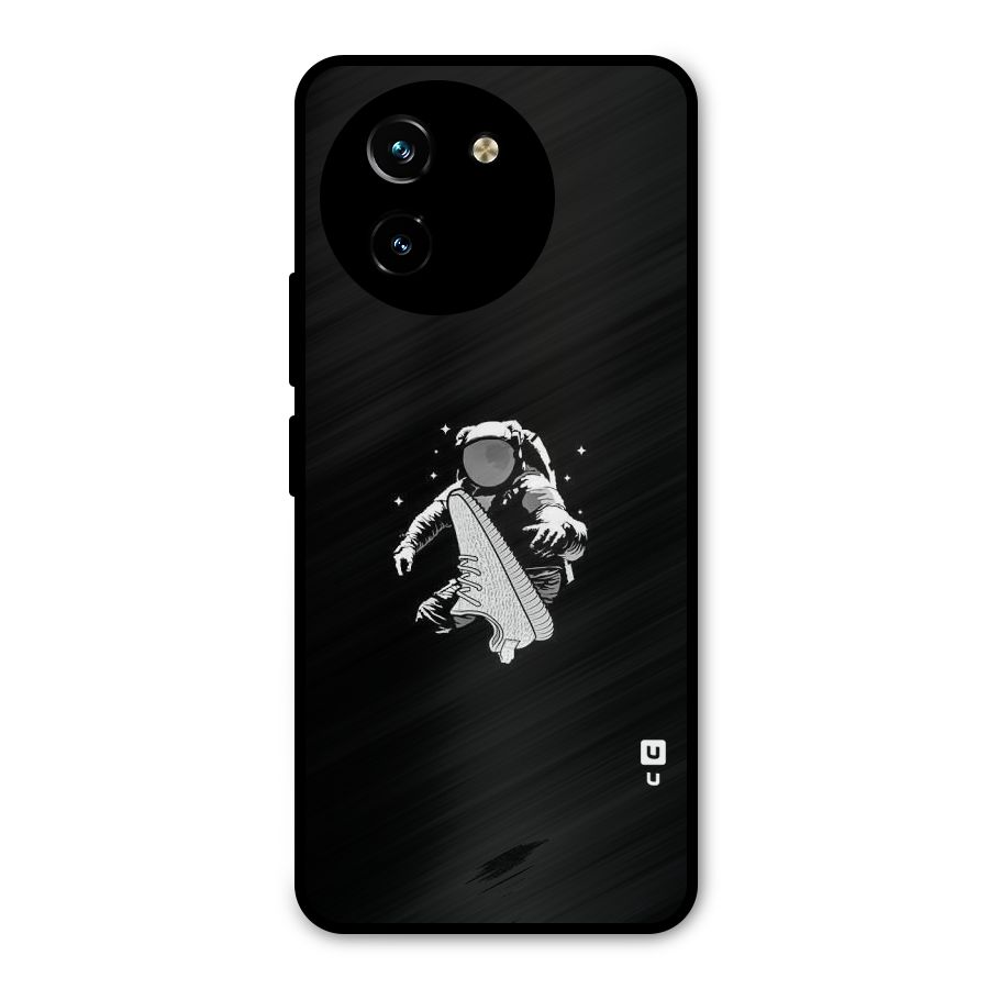 Space Shoe Metal Back Case for Vivo T3x