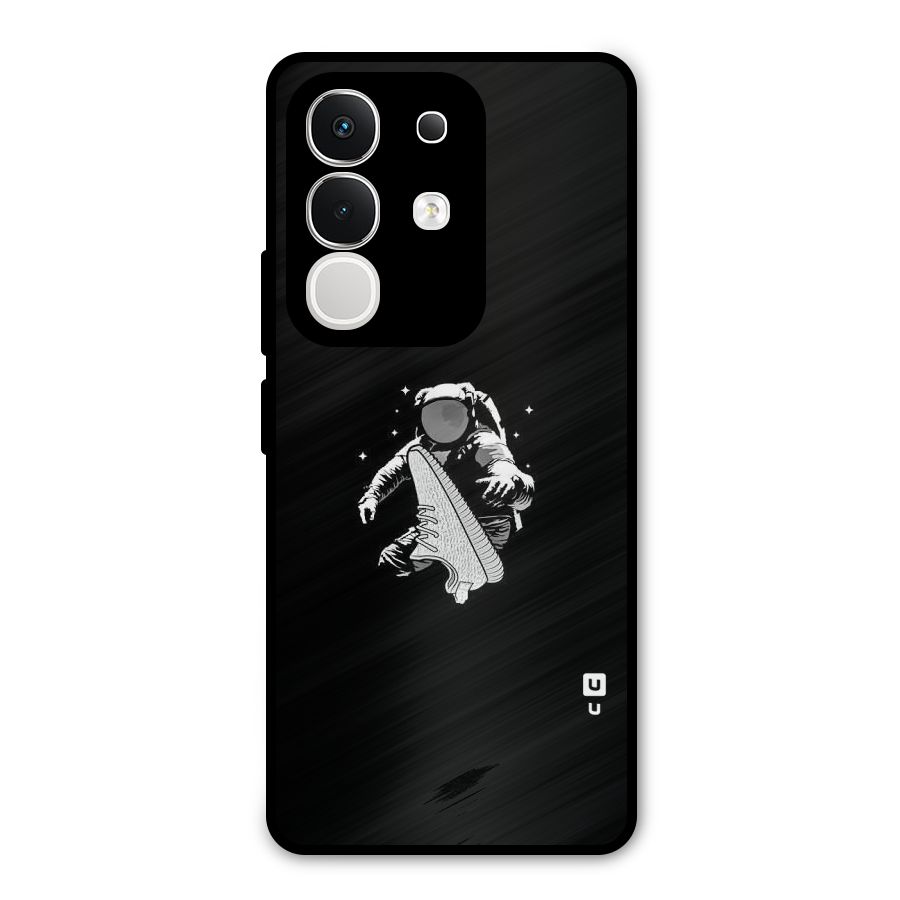 Space Shoe Metal Back Case for Vivo T4x