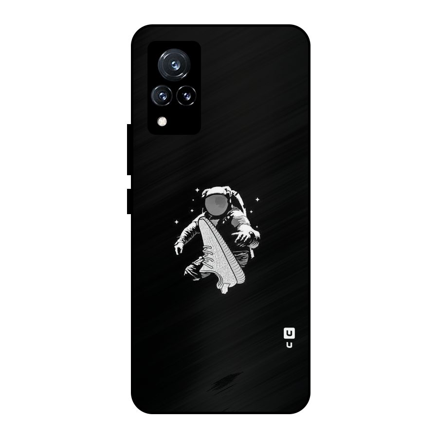 Space Shoe Metal Back Case for Vivo V21 5G