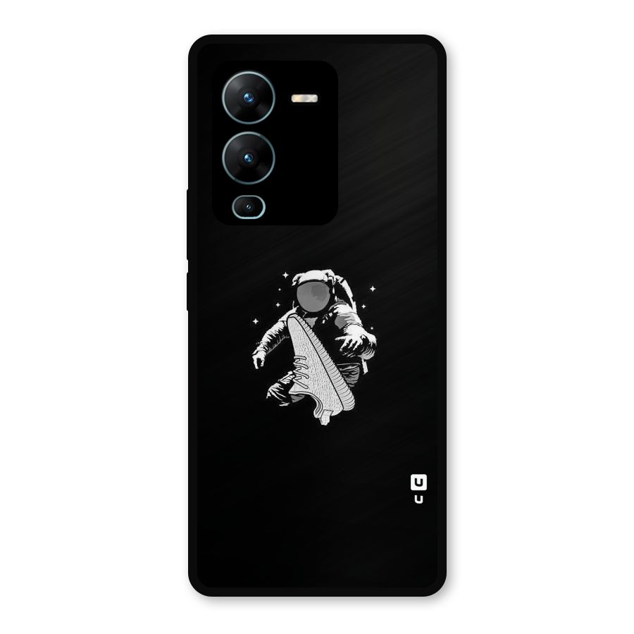 Space Shoe Metal Back Case for Vivo V25 Pro