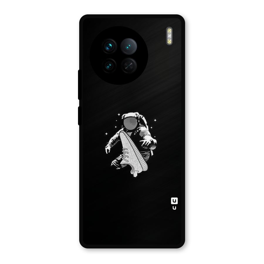 Space Shoe Metal Back Case for Vivo X90