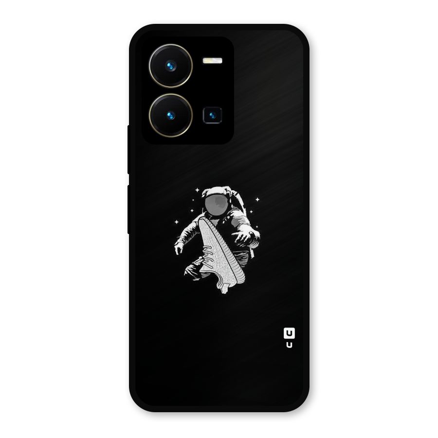Space Shoe Metal Back Case for Vivo Y35