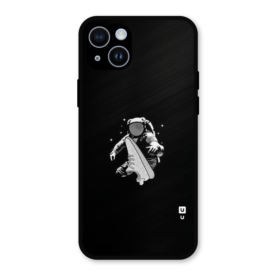 Space Shoe Metal Back Case for iPhone 14