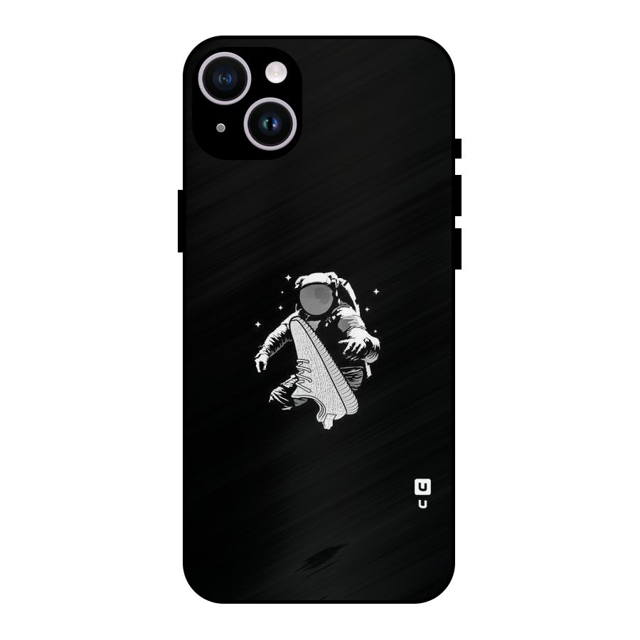 Space Shoe Metal Back Case for iPhone 14 Plus