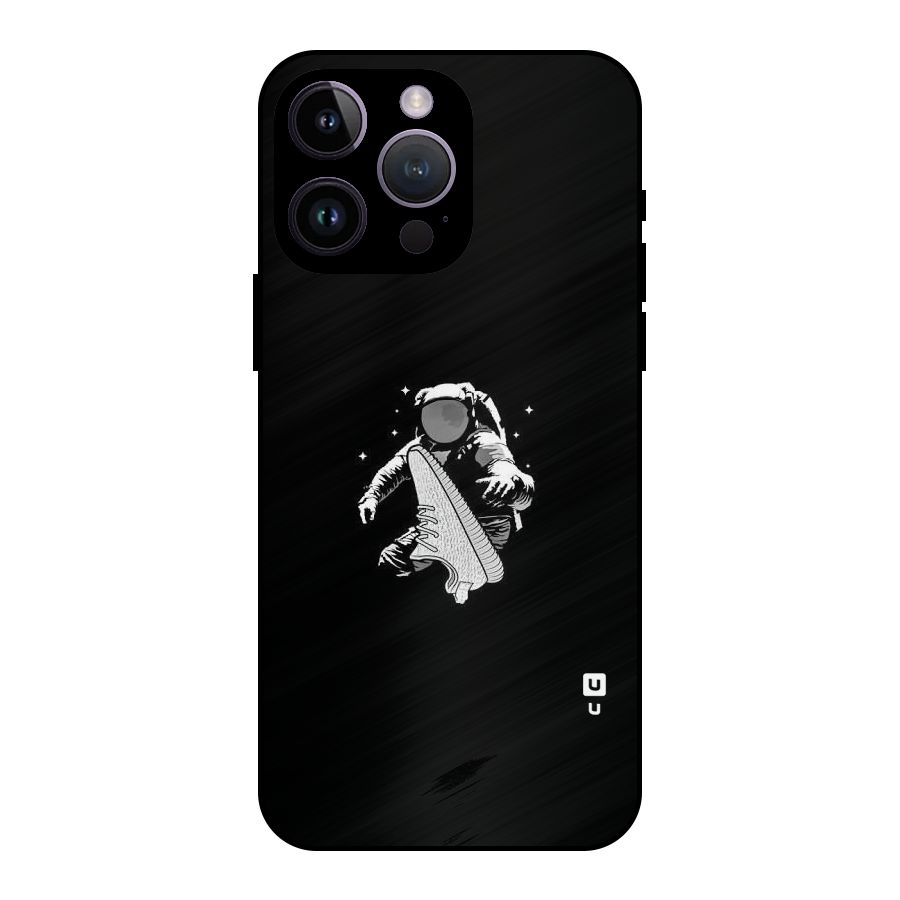 Space Shoe Metal Back Case for iPhone 14 Pro Max