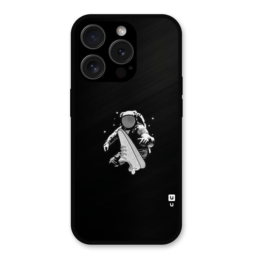 Space Shoe Metal Back Case for iPhone 15 Pro