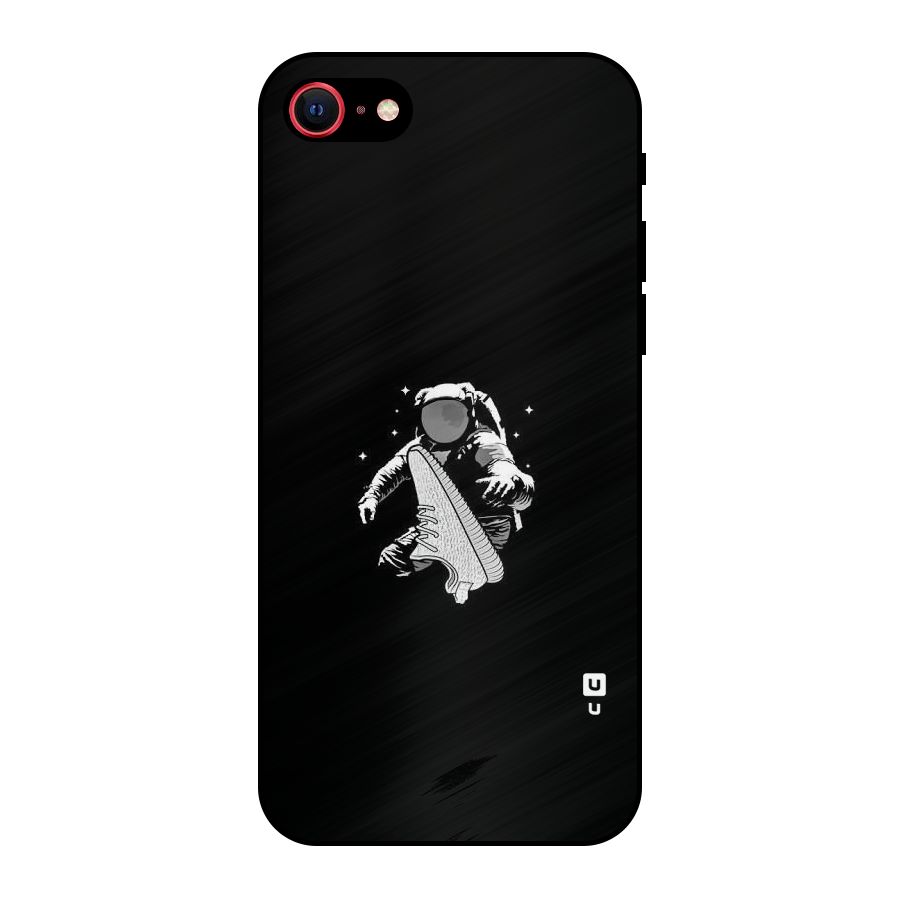 Space Shoe Metal Back Case for iPhone SE 2020