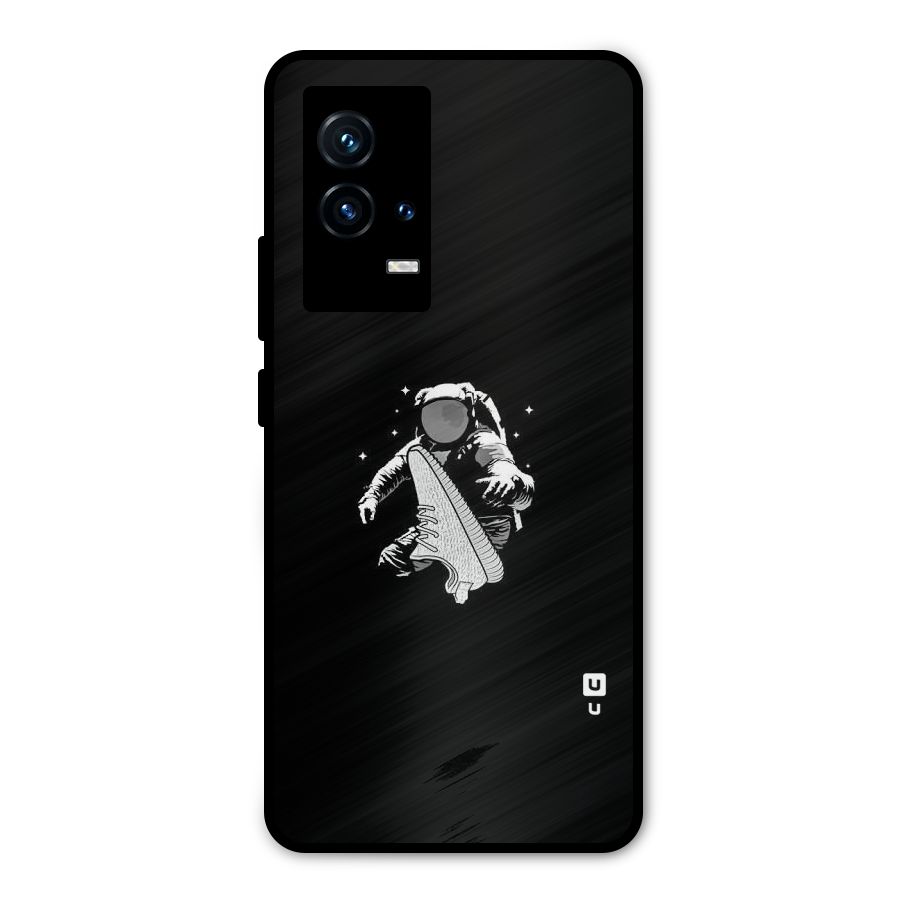 Space Shoe Metal Back Case for iQOO 9 5G