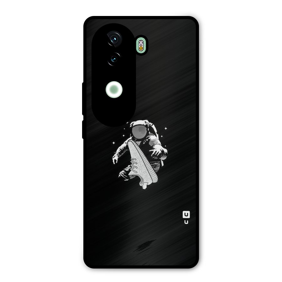 Space Shoe Metal Back Case for iQOO Z9s