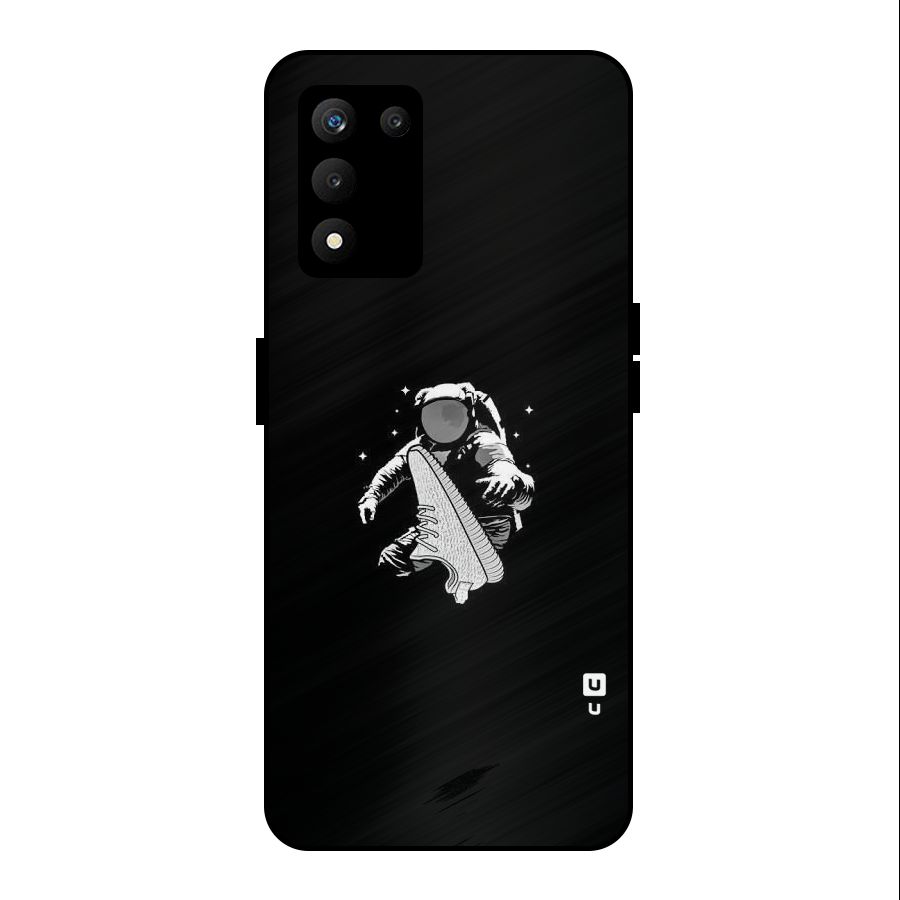 Space Shoe Metal Back Case for realme 9 5G SE