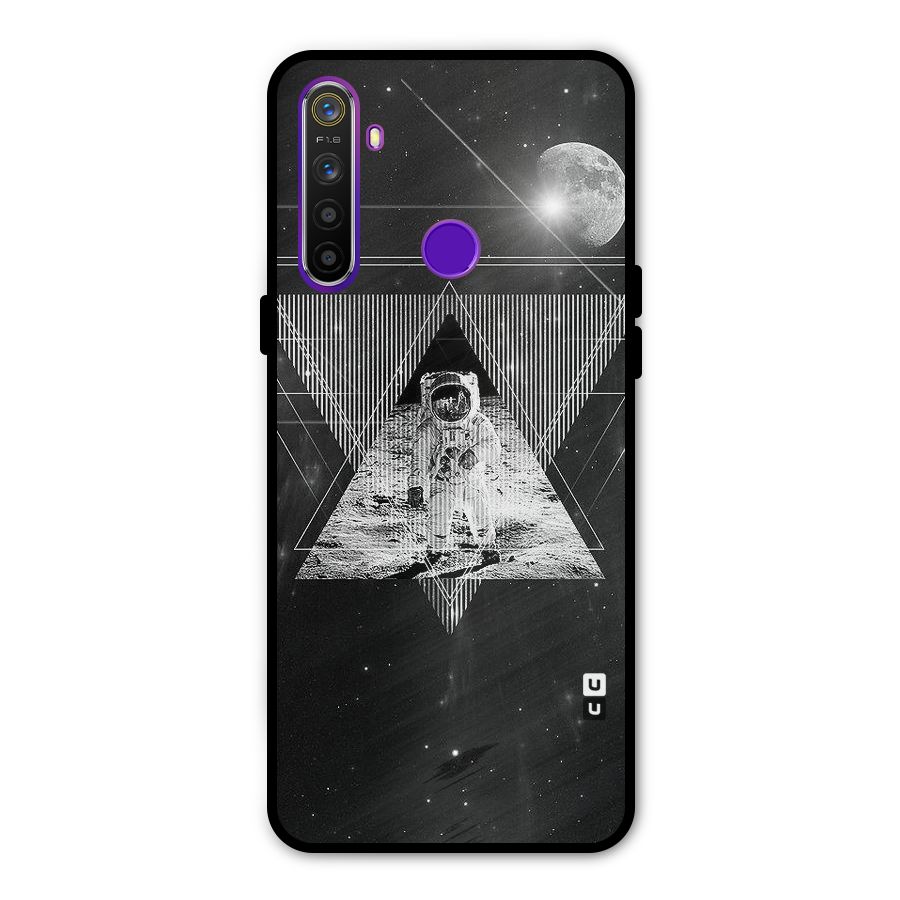 Space Triangle Abstract Glass Back Case for Realme 5s