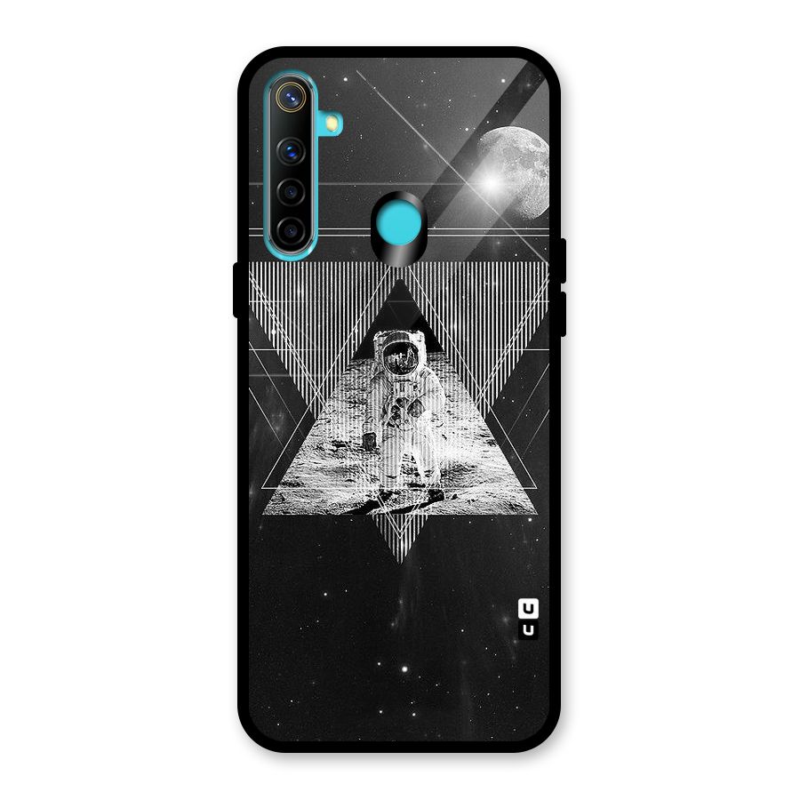 Space Triangle Abstract Glass Back Case for Realme Narzo 10