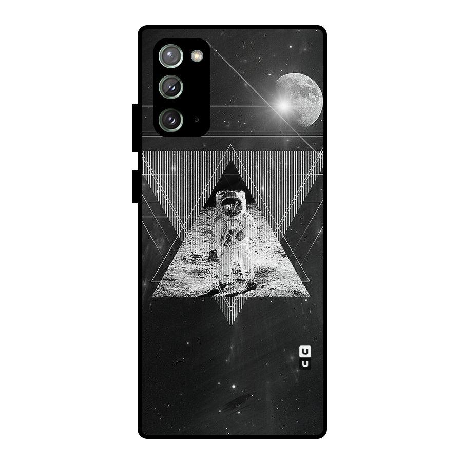 Space Triangle Abstract Metal Back Case for Galaxy Note 20