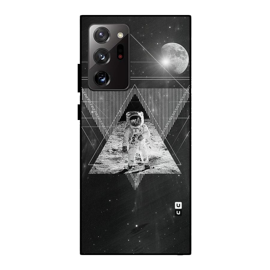 Space Triangle Abstract Metal Back Case for Galaxy Note 20 Ultra