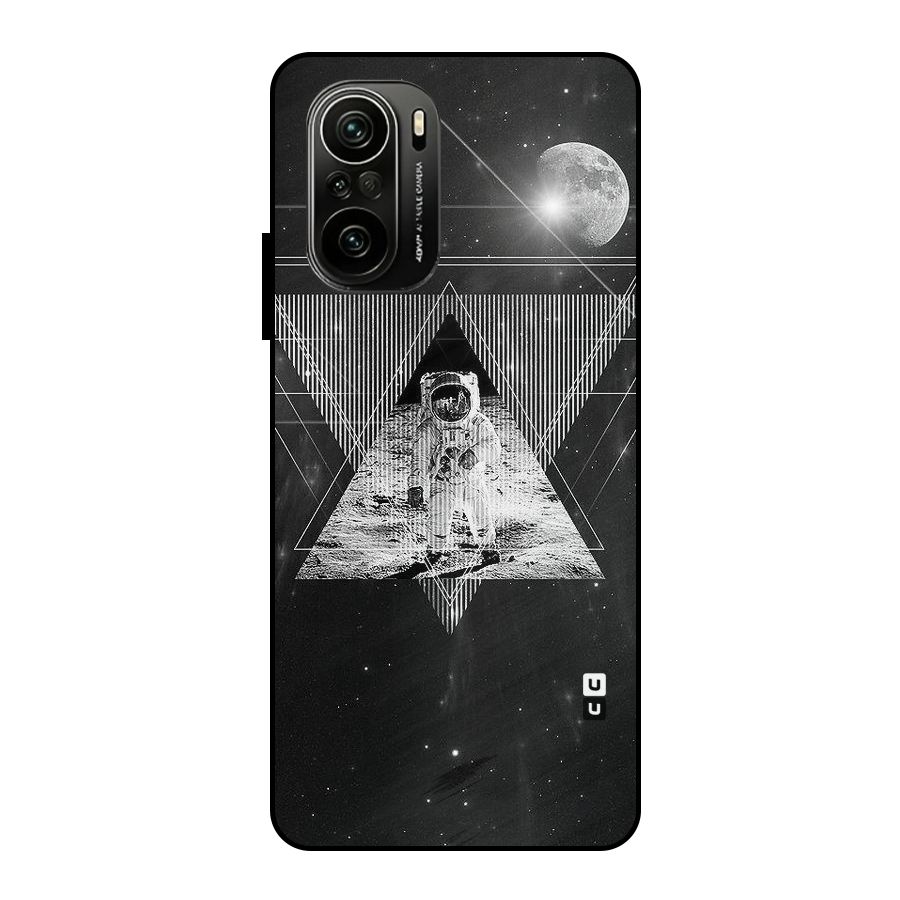 Space Triangle Abstract Metal Back Case for Mi 11X Pro