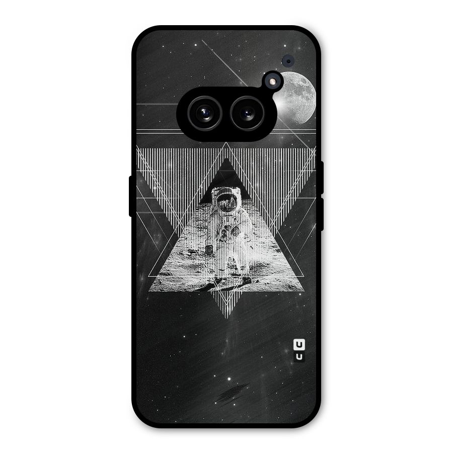 Space Triangle Abstract Metal Back Case for Nothing Phone 2a Plus