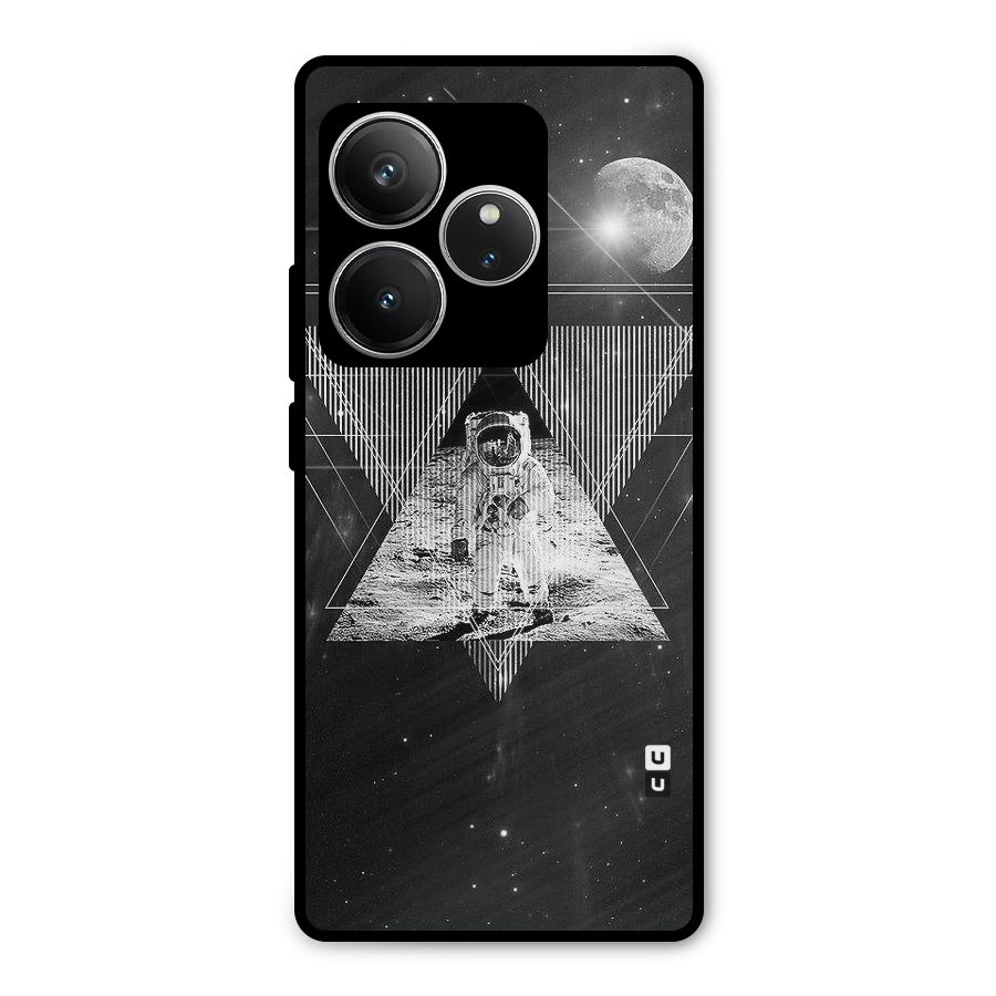Space Triangle Abstract Metal Back Case for Realme GT 6