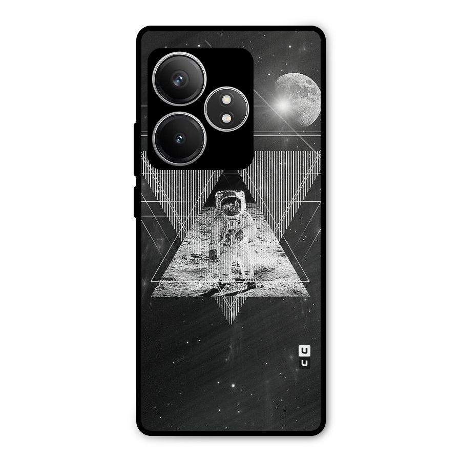 Space Triangle Abstract Metal Back Case for Realme GT 6T