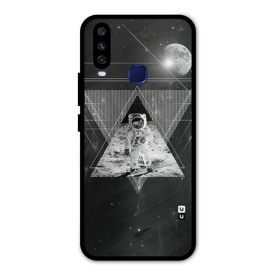 Space Triangle Abstract Metal Back Case for Vivo Y15