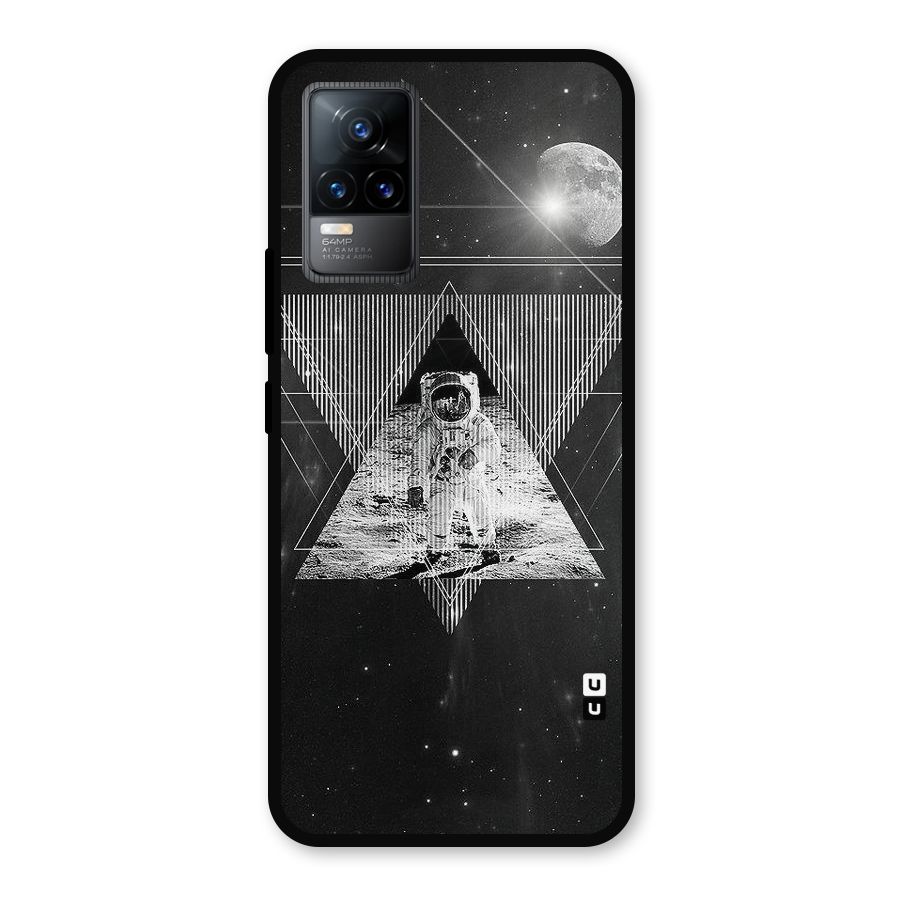 Space Triangle Abstract Metal Back Case for Vivo Y73