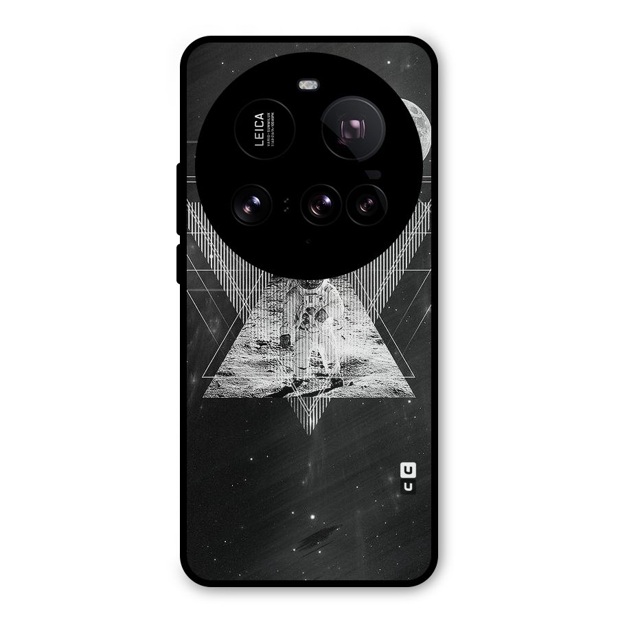 Space Triangle Abstract Metal Back Case for Xiaomi 15 Ultra