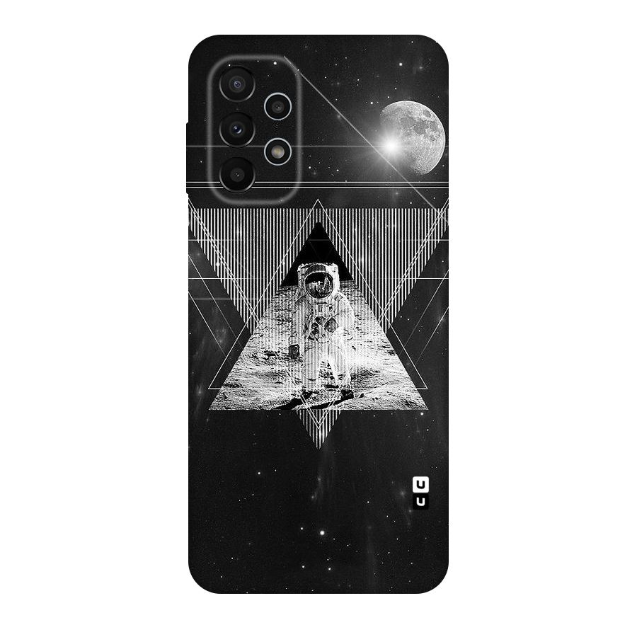 Space Triangle Abstract Original Polycarbonate Back Case for Galaxy A23