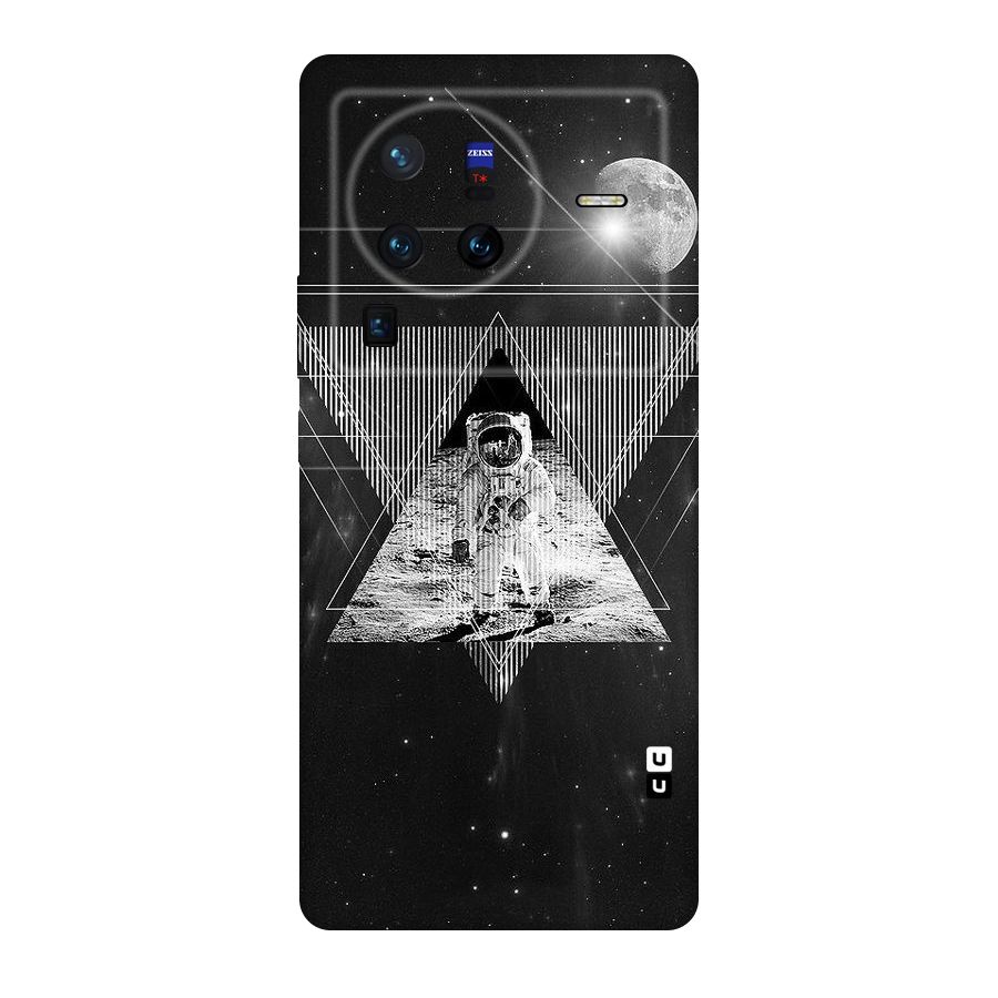 Space Triangle Abstract Original Polycarbonate Back Case for Vivo X80